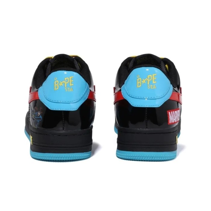 [plus-size shoes]Marvel x APE STA Leather-trimmed two-tone shoes 8 colors 28635950