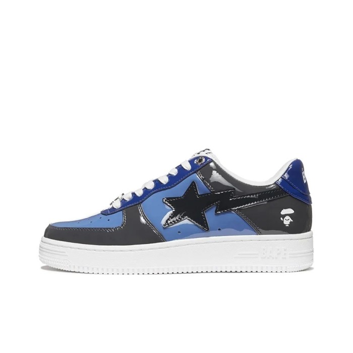 [plus-size shoes]STA Combo Patent Leather Mirror Finish Low-Top shoes 8 colors 28636747