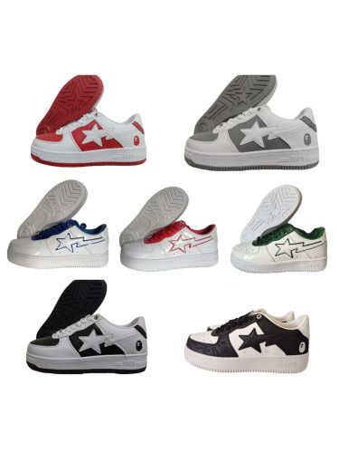 [plus-size shoes]STA Leather Low-Top shoes 7 colors 28636782