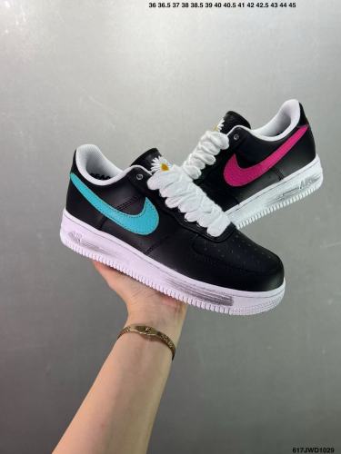 Peaceminusone x N Air Force 1 Low Para-Noise 3.0 Black 28649015