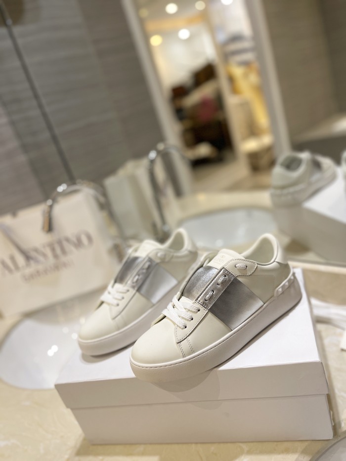 1:1 quality version Contrast-Color Calfskin Low-Top Shoes 5 colors 28656445