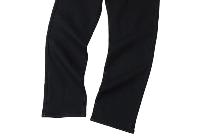 RRL Slim Fit Black Selvedge Jeans 28656092