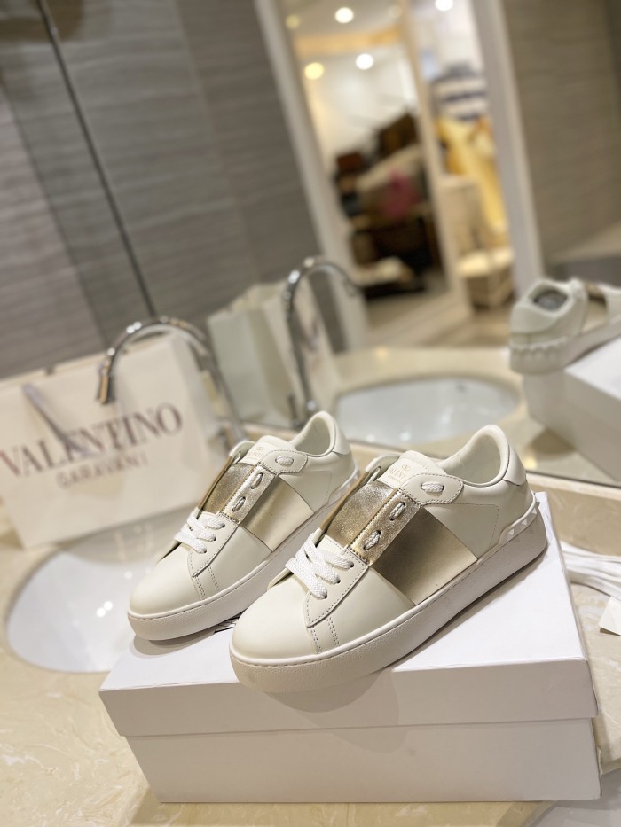 1:1 quality version Contrast-Color Calfskin Low-Top Shoes 5 colors 28656445
