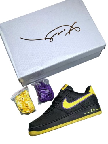 Kobe x N Air Force 1 Low Lakers Away 28658219