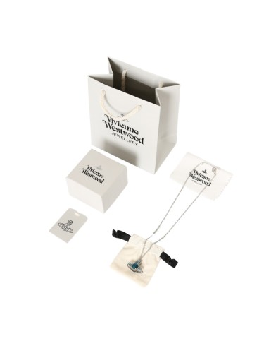 Lake Blue Transfer Bead Necklace 28659497