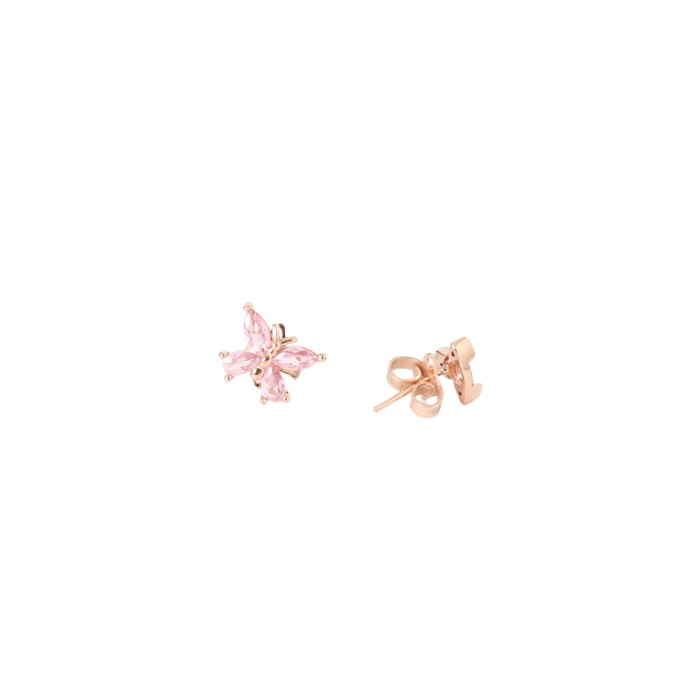 Pink Butterfly Stud Earrings 28659475