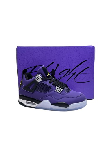 [Buy One Get One Free] [plus-size shoes] Air @j4 Retro “IMPERIAL PURPLE” 28661117