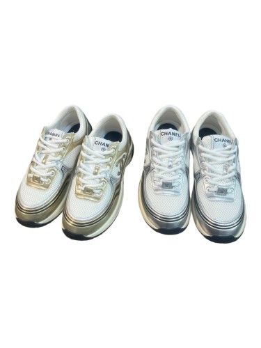 1:1 quality version Cowhide Fabric Surface Splicing Leisure Sports Shoes 2 colors 28661471