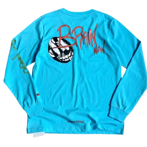 1:1 quality version Blue MattyBoy Printed Long Sleeve T-Shirt 28673861