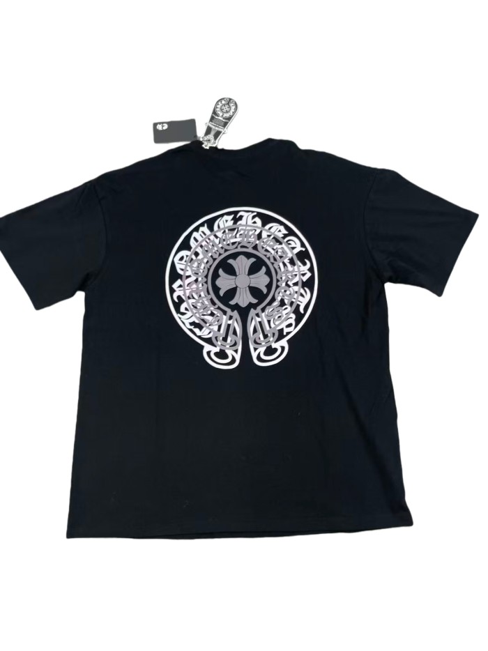 [50% Off]Overlapping Horseshoe Print tee 28675708