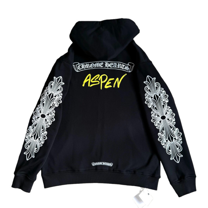 1:1 quality version Floral Sleeve ASPEN Limited Edition Zipper Hoodie 28675472