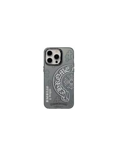 Cross Flower Horsehoe Print Mirror Colored Silver Phone Case 9 colors 28678805