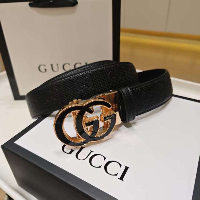 Classic Lychee Grain Embossed Belt【Width 3.5cm】 2 colors 28678831
