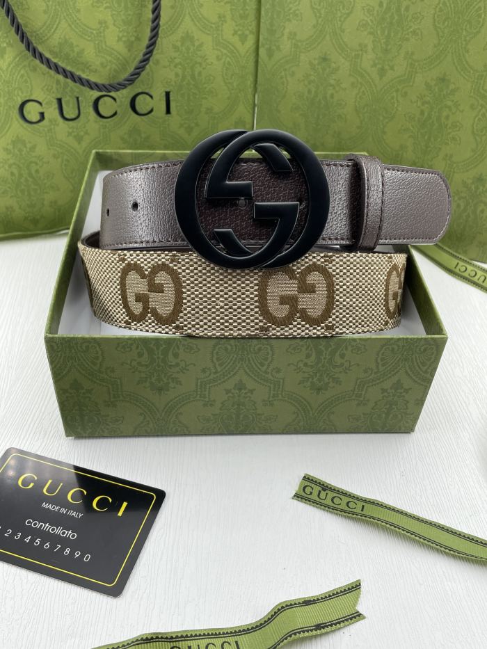 Classic Embroidered Letter Flowers Leather Belt【Width 3.8cm】 5 colors 28678832