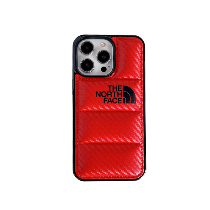 Carbon Fiber Down Jacket Phone Case 4 colors 28683475