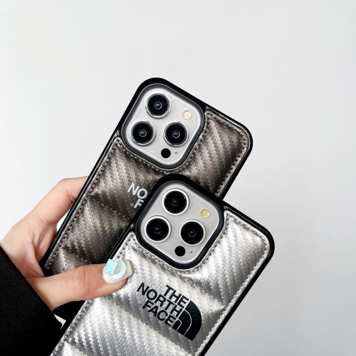 Carbon Fiber Down Jacket Phone Case 4 colors 28683475