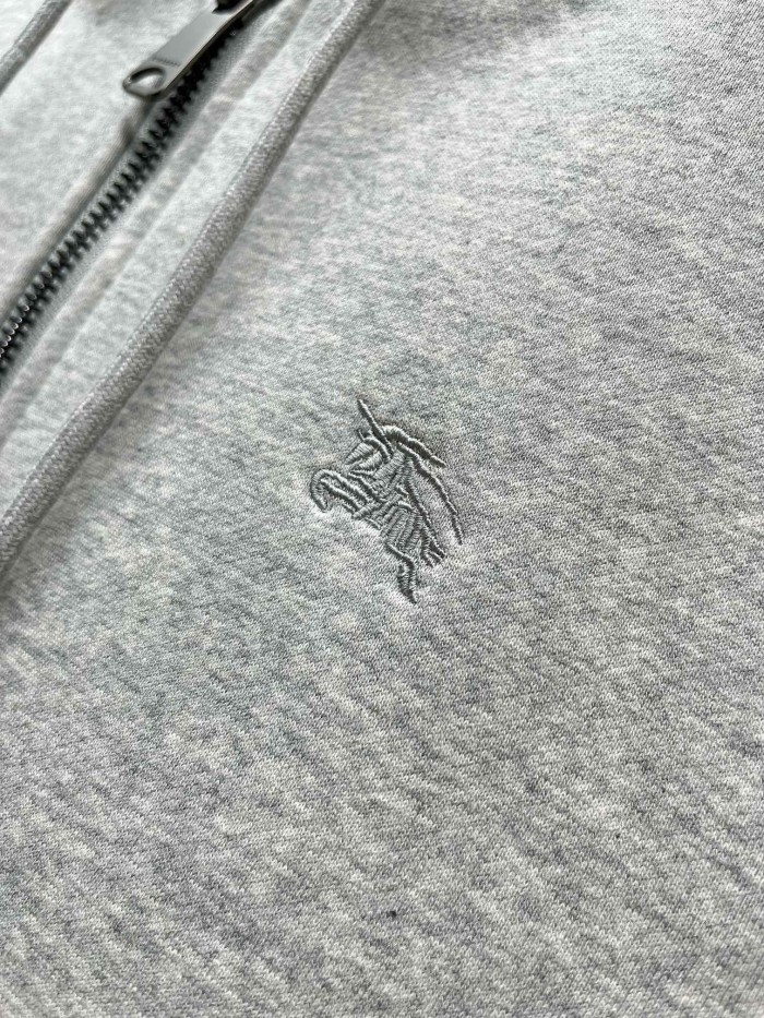 1:1 quality version Plaid Cut Piece Battle Horse Embroidery Hoodie 3 colors 28685230