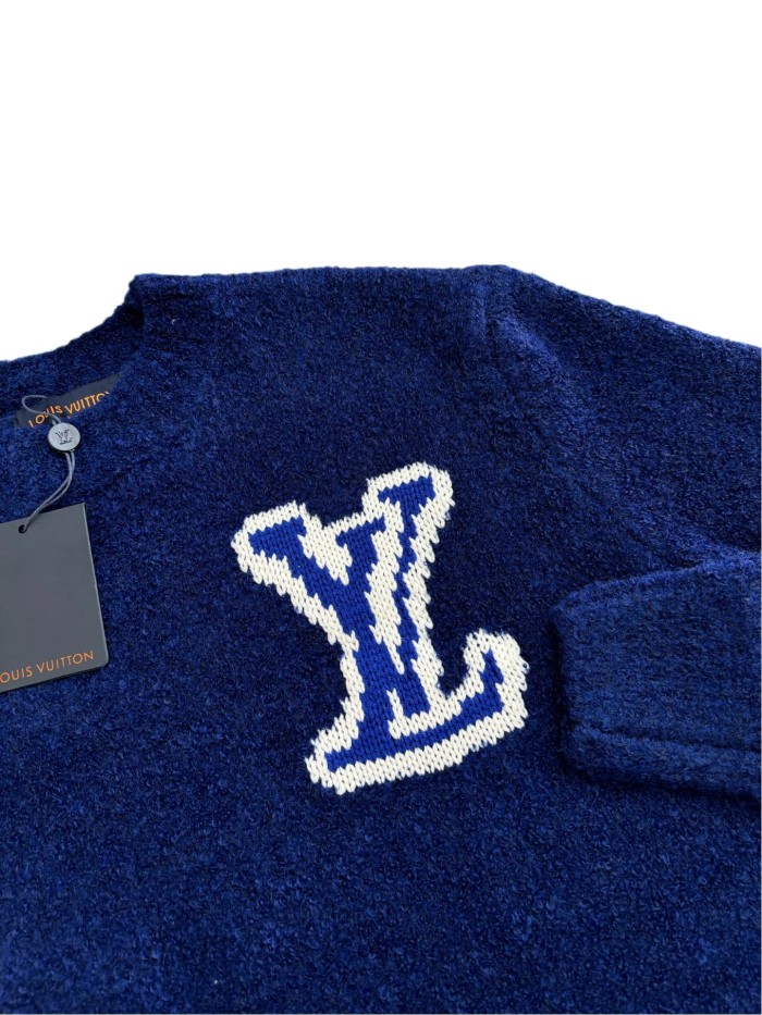 1:1 quality version Mirror Logo Embroidery Sweater 3 colors 286852079