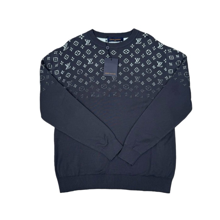 1:1 quality version High Quality Woolen Jacquard Gradient Sweater 2 colors 28685208