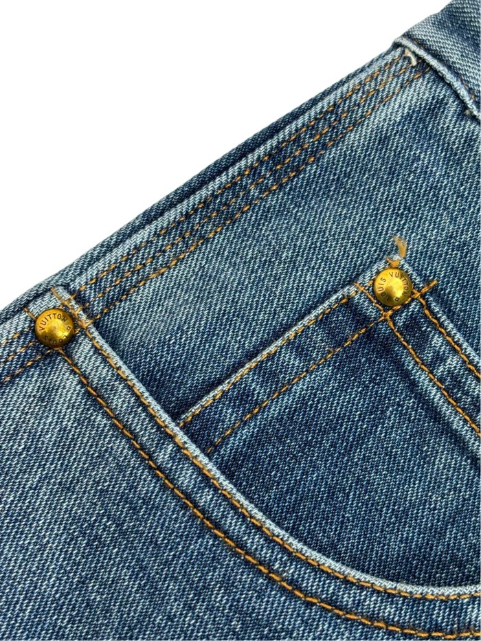 1:1 quality version Heavy Duty Denim Workwear Trousers 3 colors 28685203