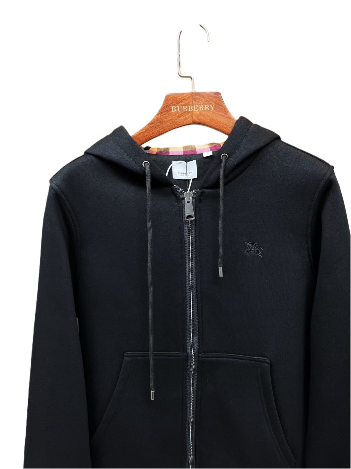 1:1 quality version Plaid Cut Piece Battle Horse Embroidery Hoodie 3 colors 28685230