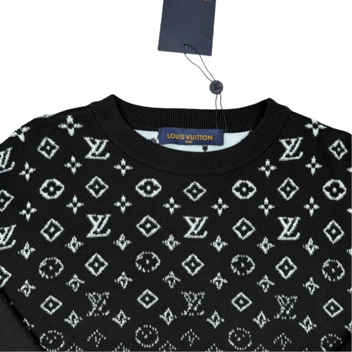 1:1 quality version High Quality Woolen Jacquard Gradient Sweater 2 colors 28685208