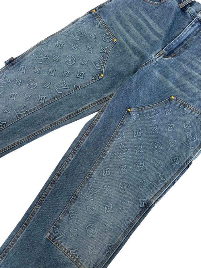 1:1 quality version Heavy Duty Denim Workwear Trousers 3 colors 28685203