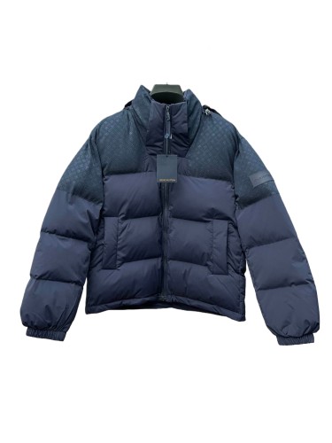 1:1 quality version Detachable Hooded Jacquard Down Jacket 2 colors 28685223