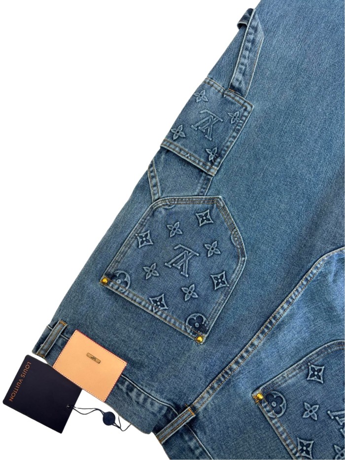 1:1 quality version Heavy Duty Denim Workwear Trousers 3 colors 28685203