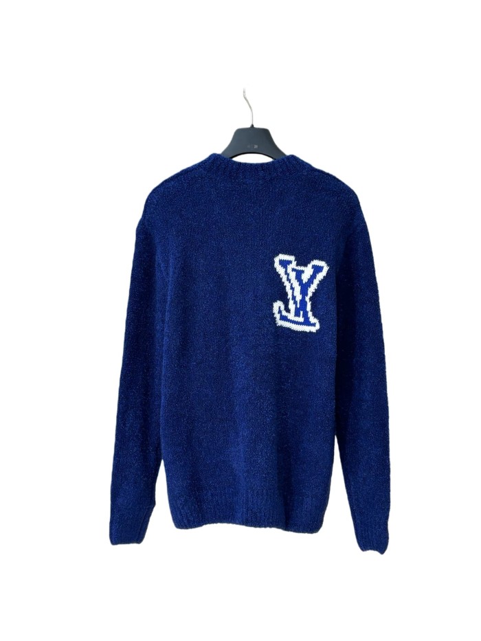 1:1 quality version Mirror Logo Embroidery Sweater 3 colors 286852079