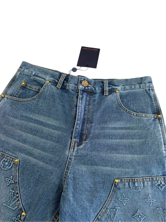 1:1 quality version Heavy Duty Denim Workwear Trousers 3 colors 28685203