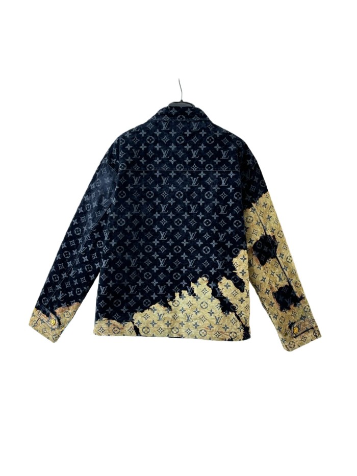 1:1 quality version Flame Cloud Campfire Velvet Denim Cotton Jacket 28687459