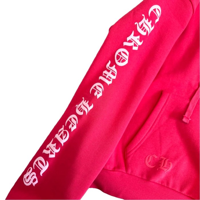 1:1 quality version Sanskrit Print Hoodie Watermelon Red 28687339
