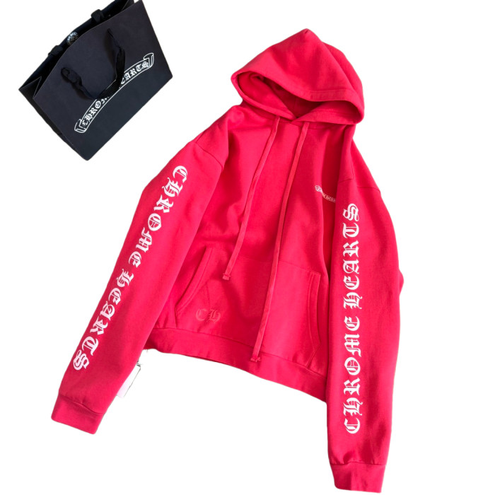 1:1 quality version Sanskrit Print Hoodie Watermelon Red 28687339