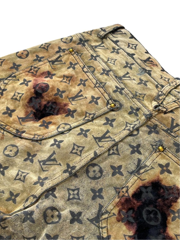 1:1 quality version Flame Cloud Campfire Velvet Jeans 28687464