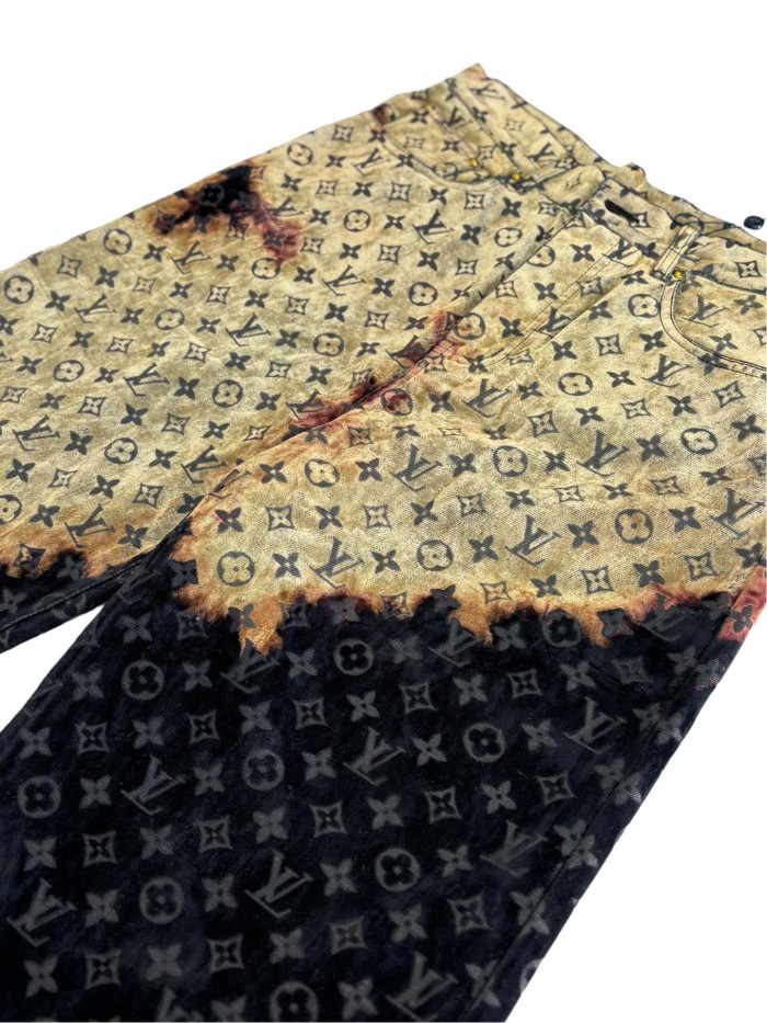 1:1 quality version Flame Cloud Campfire Velvet Jeans 28687464