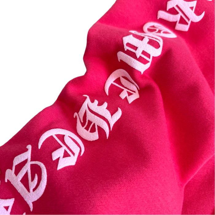 1:1 quality version Sanskrit Print Hoodie Watermelon Red 28687339