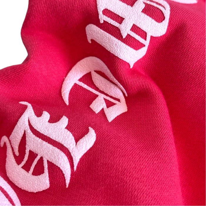 1:1 quality version Sanskrit Print Hoodie Watermelon Red 28687339