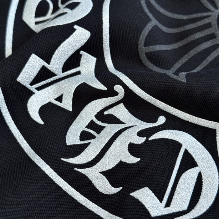 1:1 quality version Phantom Horseshoe Silver-Print Hoodie 28688412