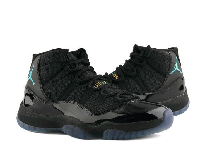 [plus-size shoes]Generation 11 Retro Gamma Blue High Top Basketball Shoes