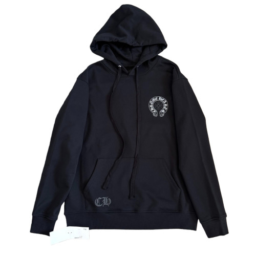 1:1 quality version Phantom Horseshoe Silver-Print Hoodie 28688412