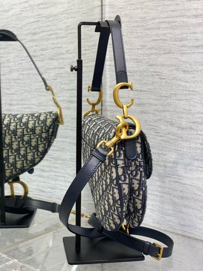 1:1 quality version Saddle Embroidered Vintage Floral All-Over Print  Crossbody Bag