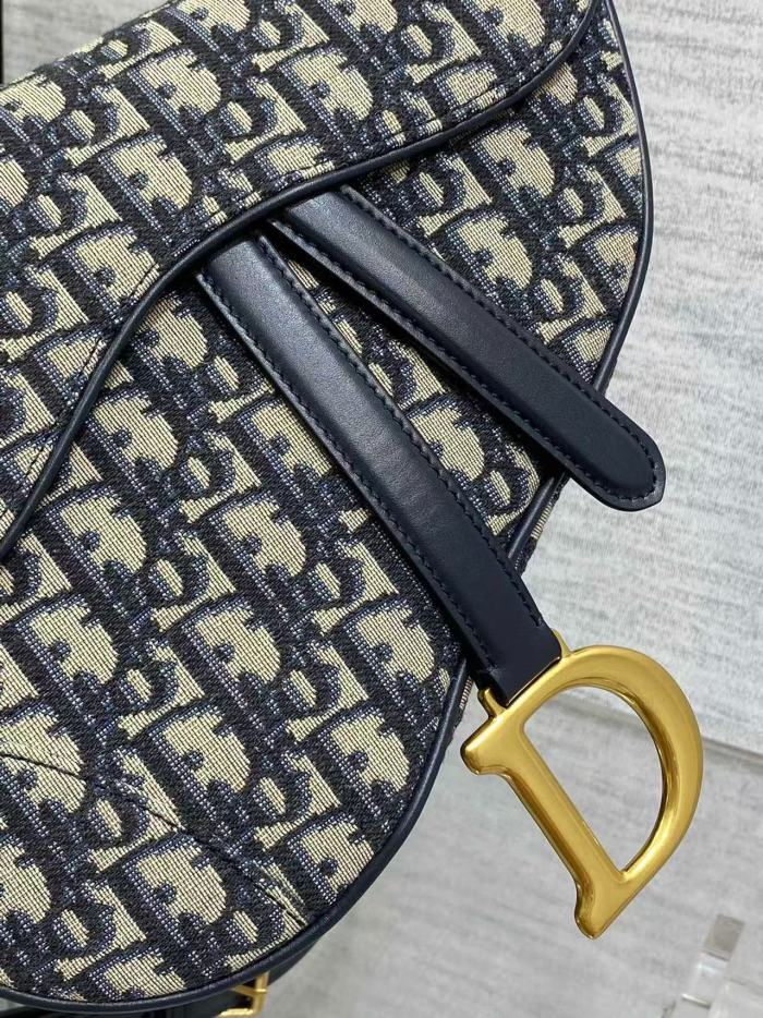 1:1 quality version Saddle Embroidered Vintage Floral All-Over Print  Crossbody Bag
