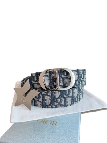 1:1 quality version Oblique Jacquard Double-Sided Smooth Buckle Belt 28689758