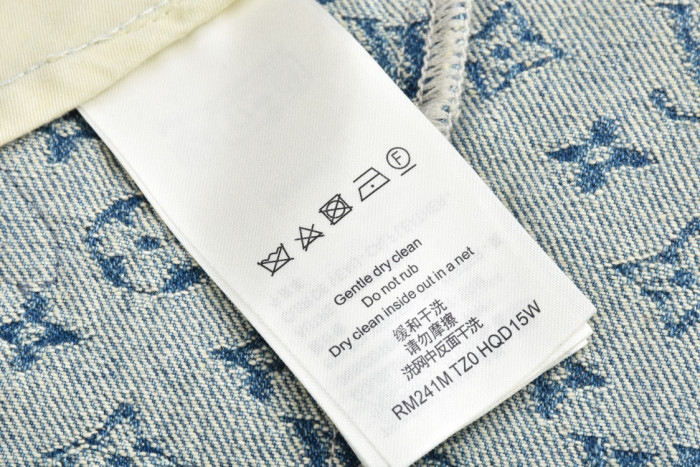 1:1 quality version Flame Jacquard Denim Jeans 28689534