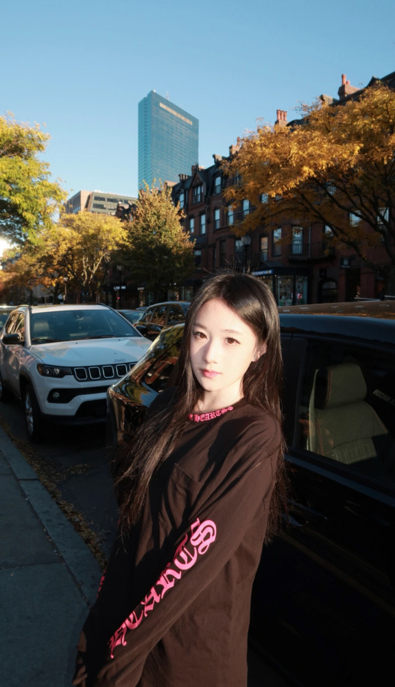 1:1 quality version Rose Sanskrit Print Long Sleeve T-Shirt 28691996