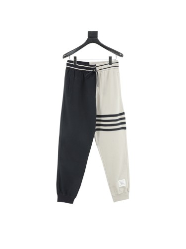 1:1 quality version Four-bar Webbing Color-blocked Trousers 28691957