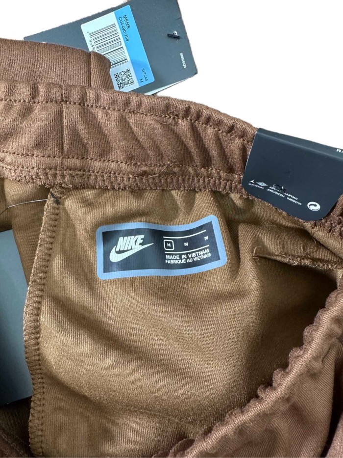 Solid Brown Windrunner Hoodie & Pants Set 28692014