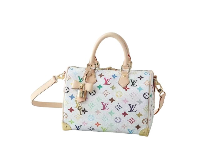 1:1 quality version Takashi Murakami Speedy BANDOULIÈRE 25 Shoulder Bag 28693110
