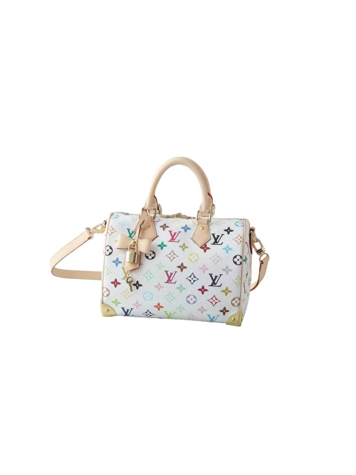 1:1 quality version Takashi Murakami Speedy BANDOULIÈRE 25 Shoulder Bag 28693110